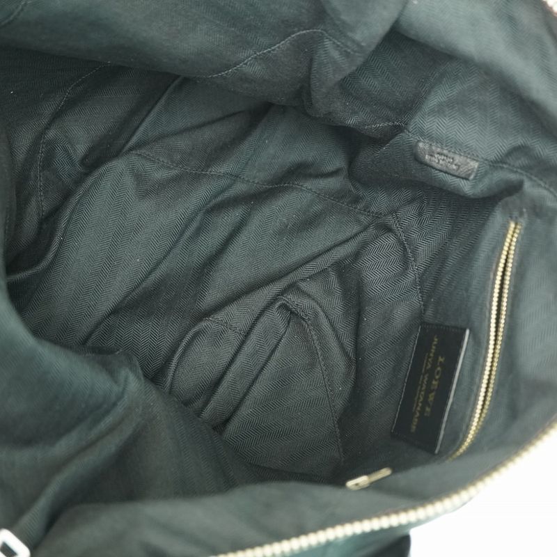 Loewe Comme Des Garcons Junya Watanabe Tote Bag Leather Black 1622 — view 5