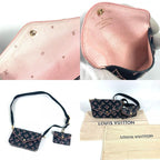 Louis Vuitton Shoulder Bag Mulatto Pochette Felicie Black — view 9