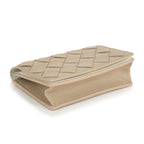 Bottega Veneta Business Card Case Ecru Glacier — view 4