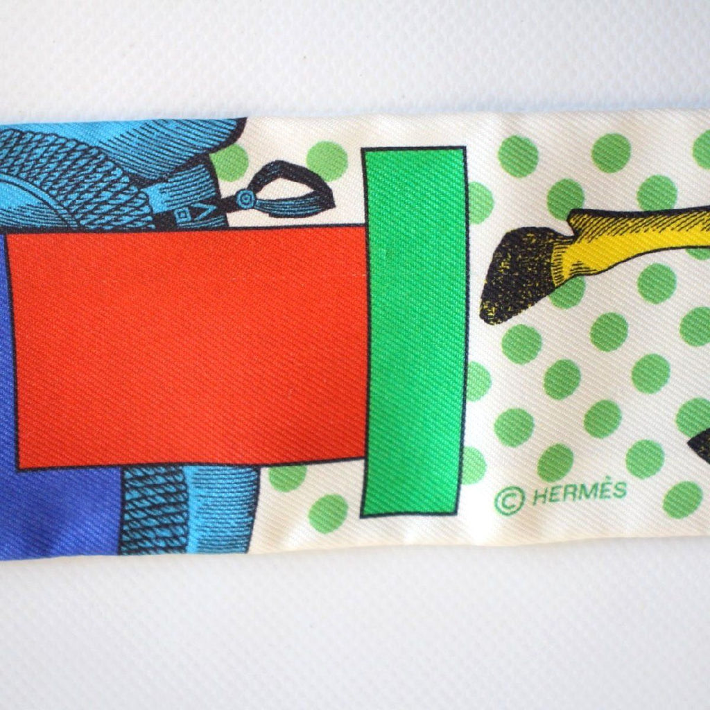 Hermes Twilly Cavalier Enforme Silk — view 7