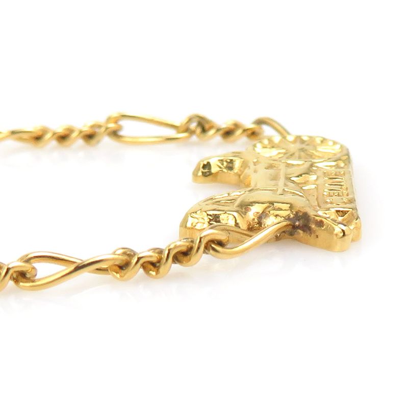 Celine Figaro Chain Gold Necklace — view 3