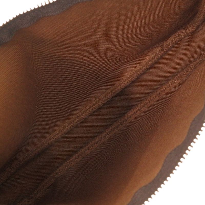 Louis Vuitton Pochette Accessoire Monogram Brown Accessory Pouch 1258 — view 6