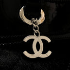 Chanel Tote Bag CC Paris Biarritz PM Enamel Black — view 7
