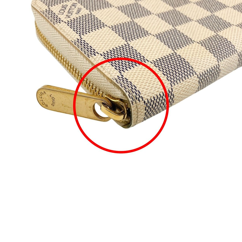 Louis Vuitton Azur Round Zipper Zippy Wallet Long — view 8