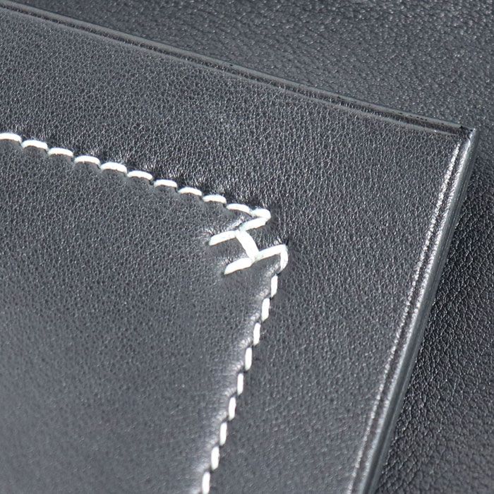 Hermes Cabas Serie 31 Tote Bag Black Stamped — view 8