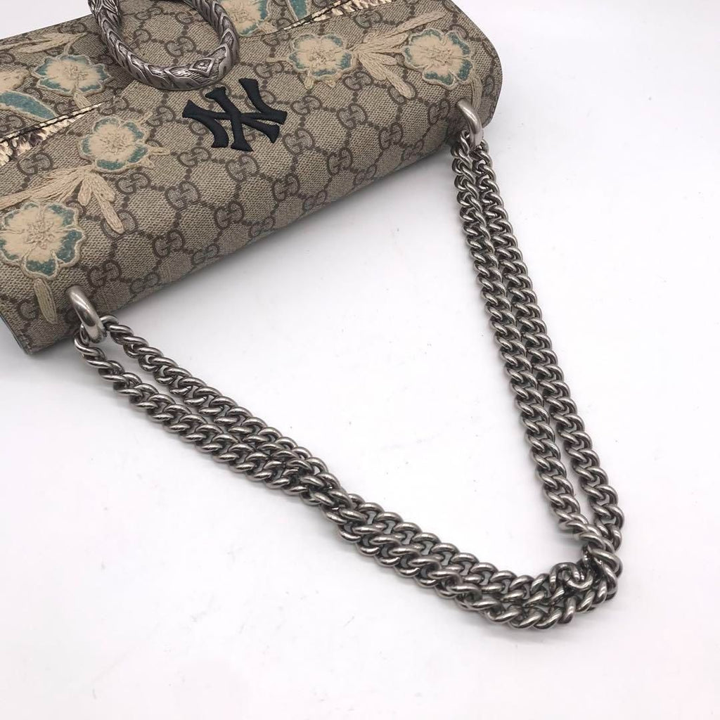 Gucci GG Supreme Dionysus Yankees Chain Shoulder Bag Price Negotiation Welcome — view 7