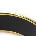 Hermes Bracelet Emile GM Metal Cloisonne Multicolor Black Pink Gold Hardware — view 9