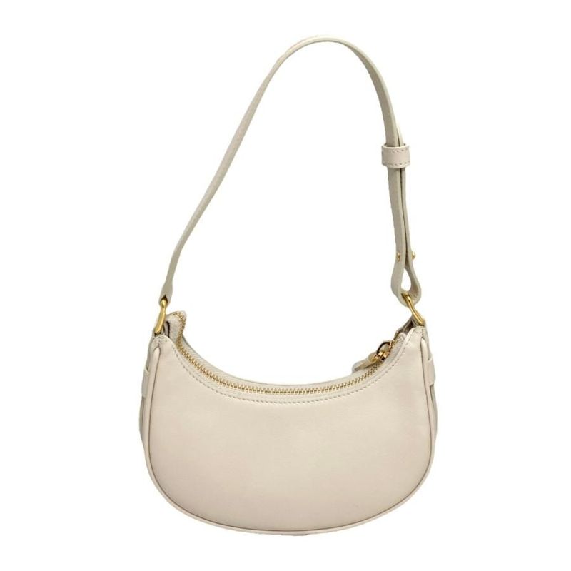 Celine Handbag Smooth Calfskin Mini Bag Beige Gold Hardware — view 2