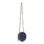 Chanel Tweed Round Chain Shoulder Bag Multicolor — view 2