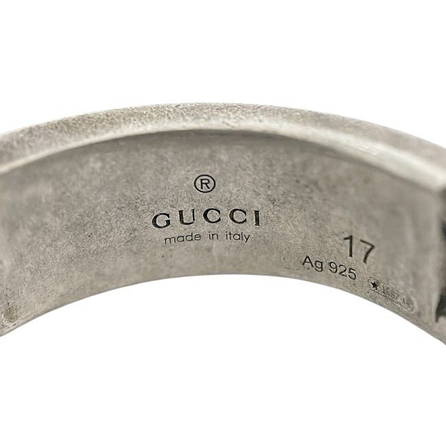 Gucci Ring Black Silver — view 9