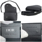 Christian Dior Messenger Bag Black Homme Saddle — view 4