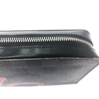 Louis Vuitton Long Wallet Round Zipper Travel Case Damier Graphite League — view 6