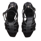 Gucci Leather Sandals 34 1 2 Black — view 7