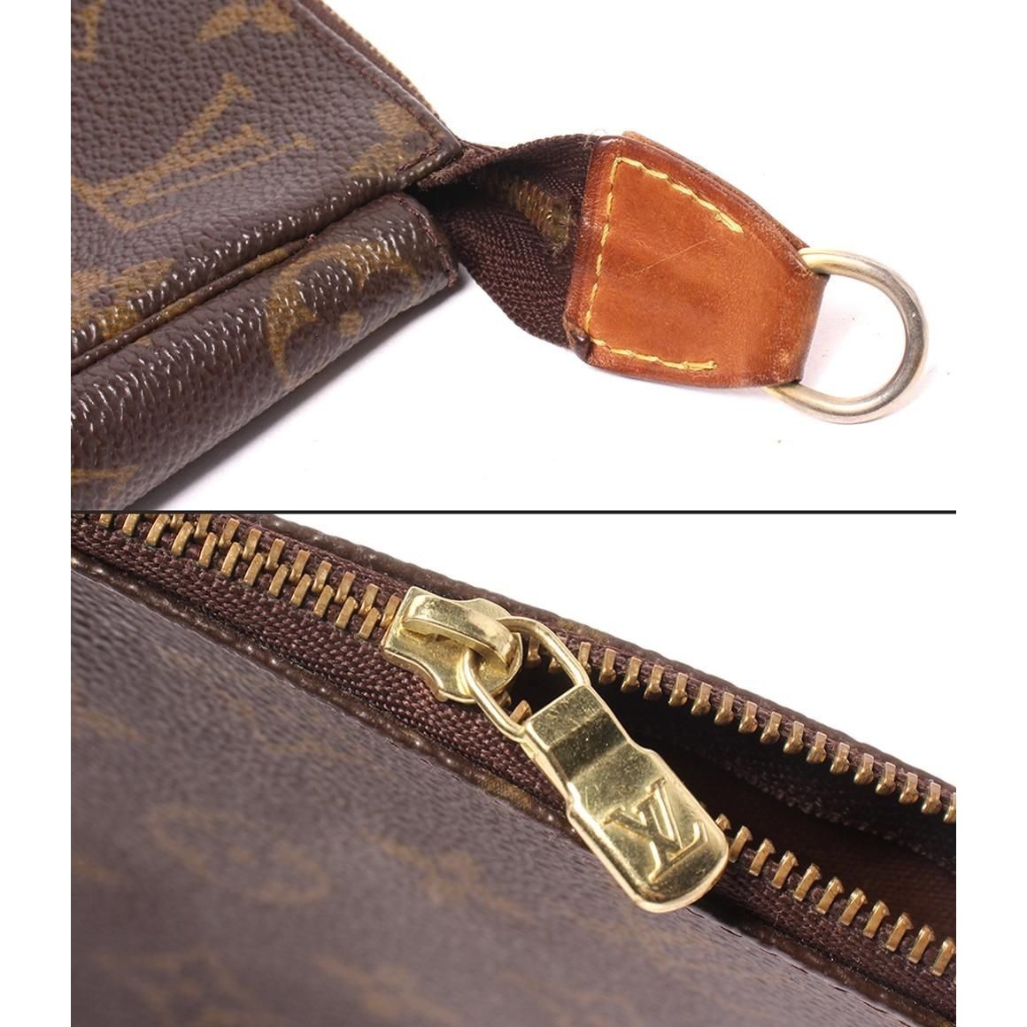 Louis Vuitton Shoulder Bag Crossbody Pouch Pochette Monogram — view 9