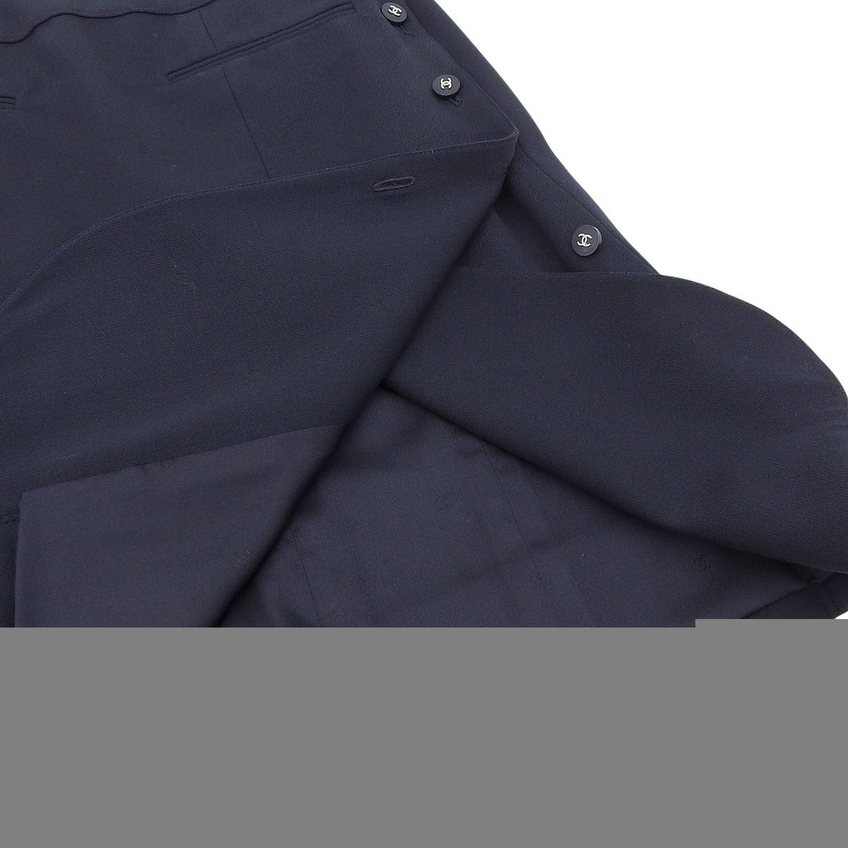 Chanel 96 P 100% Wool Silk — view 4
