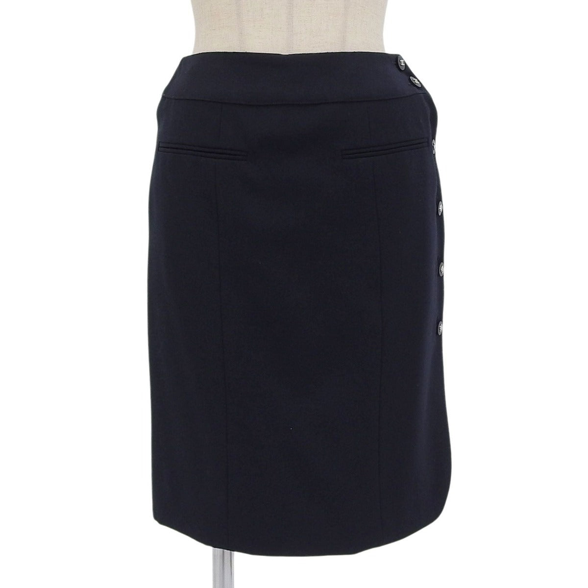 Chanel 96 P 100% Wool Silk