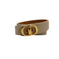 Dior Bracelet 30 Montaigne Beige Leather Gold Double