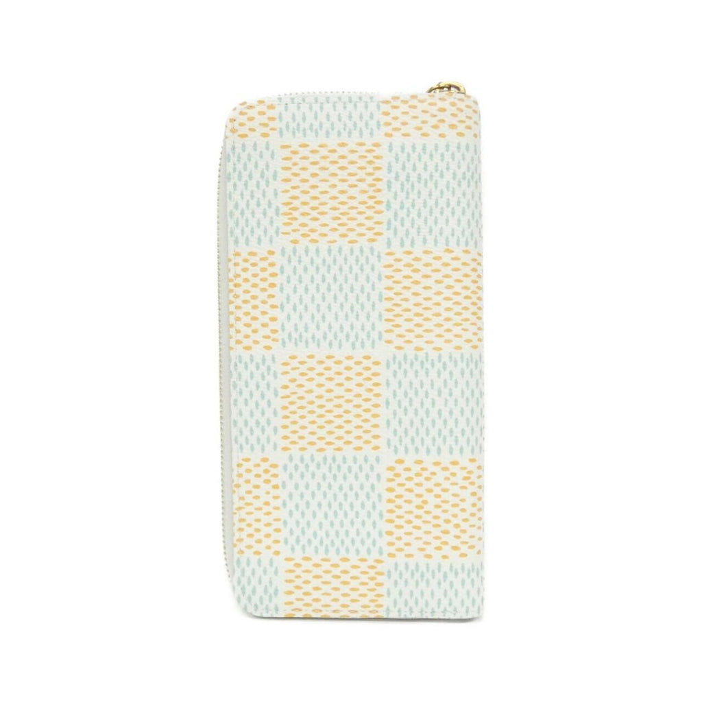 Louis Vuitton Damier Heritage Zippy Wallet Vertical Blanc — view 2