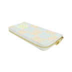 Louis Vuitton Damier Heritage Zippy Wallet Vertical Blanc — view 3