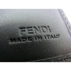 Fendi Zucca Folded Wallet in Red and Black Fh2646 — view 5