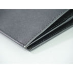 Prada Saffiano Leather Long Wallet Silver 2 M0836 — view 4