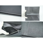 Prada Saffiano Leather Long Wallet Silver 2 M0836 — view 8