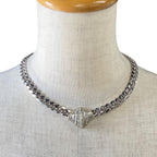 Christian Dior Necklace Choker Jewelry Accessories Vintage Metal — view 9