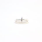 Hermes Eclipse Evelyne AG 925 H Logo Motif Perforated Oval Pendant Top Silver — view 9