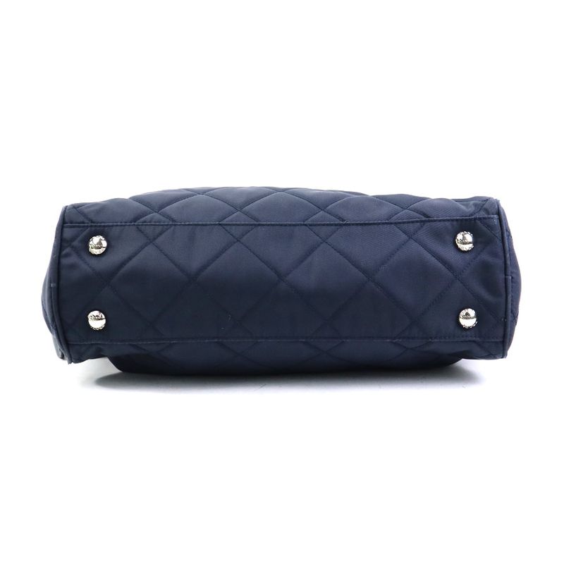 Prada Shoulder Navy Bag — view 4