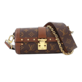 Louis Vuitton Monogram Papillon Trunk Shoulder Bag Brown Main Item :monogram