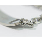 Louis Vuitton LV Bracelet Monogram Gold Metal Silver — view 6