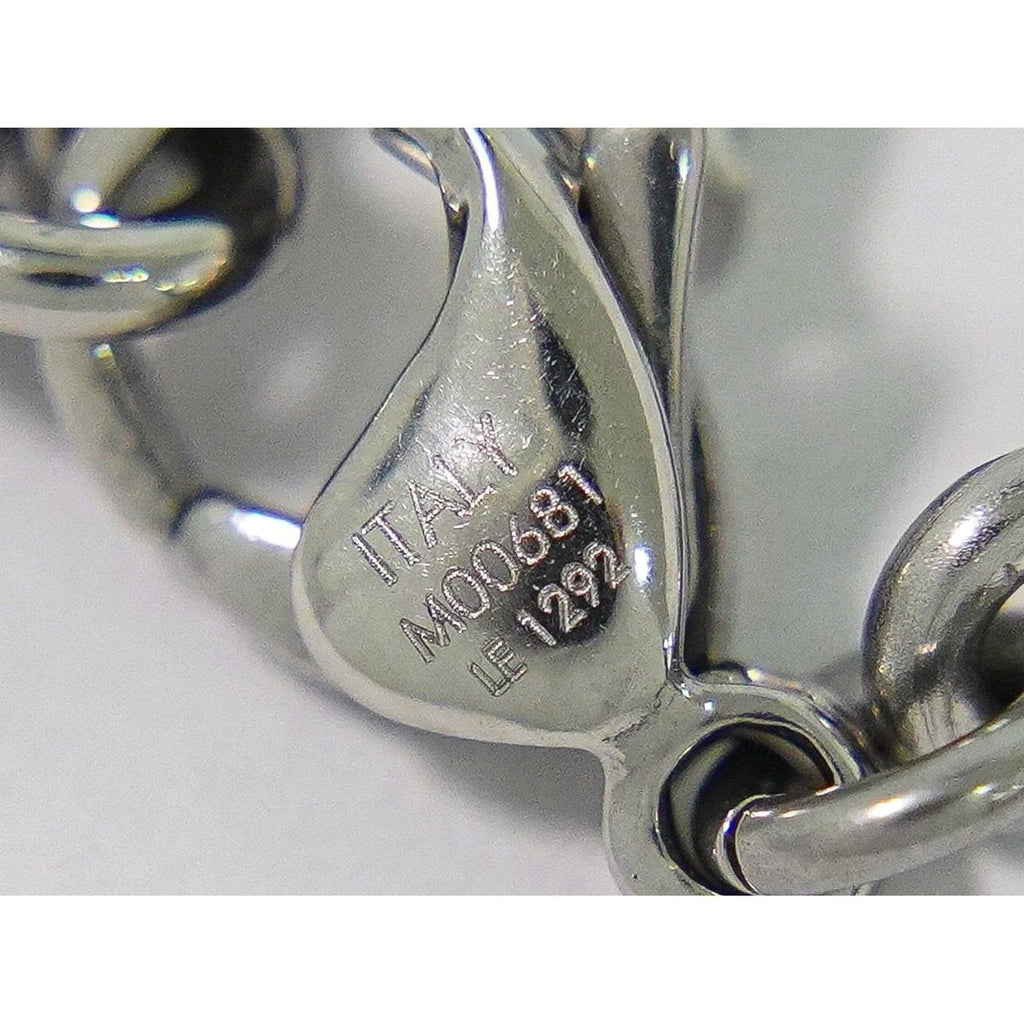 Louis Vuitton LV Bracelet Monogram Gold Metal Silver — view 8