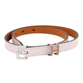 Hermes Belt Pop 15 Mobu Perlee Chai Silver Epsom 70 Mauve Pale