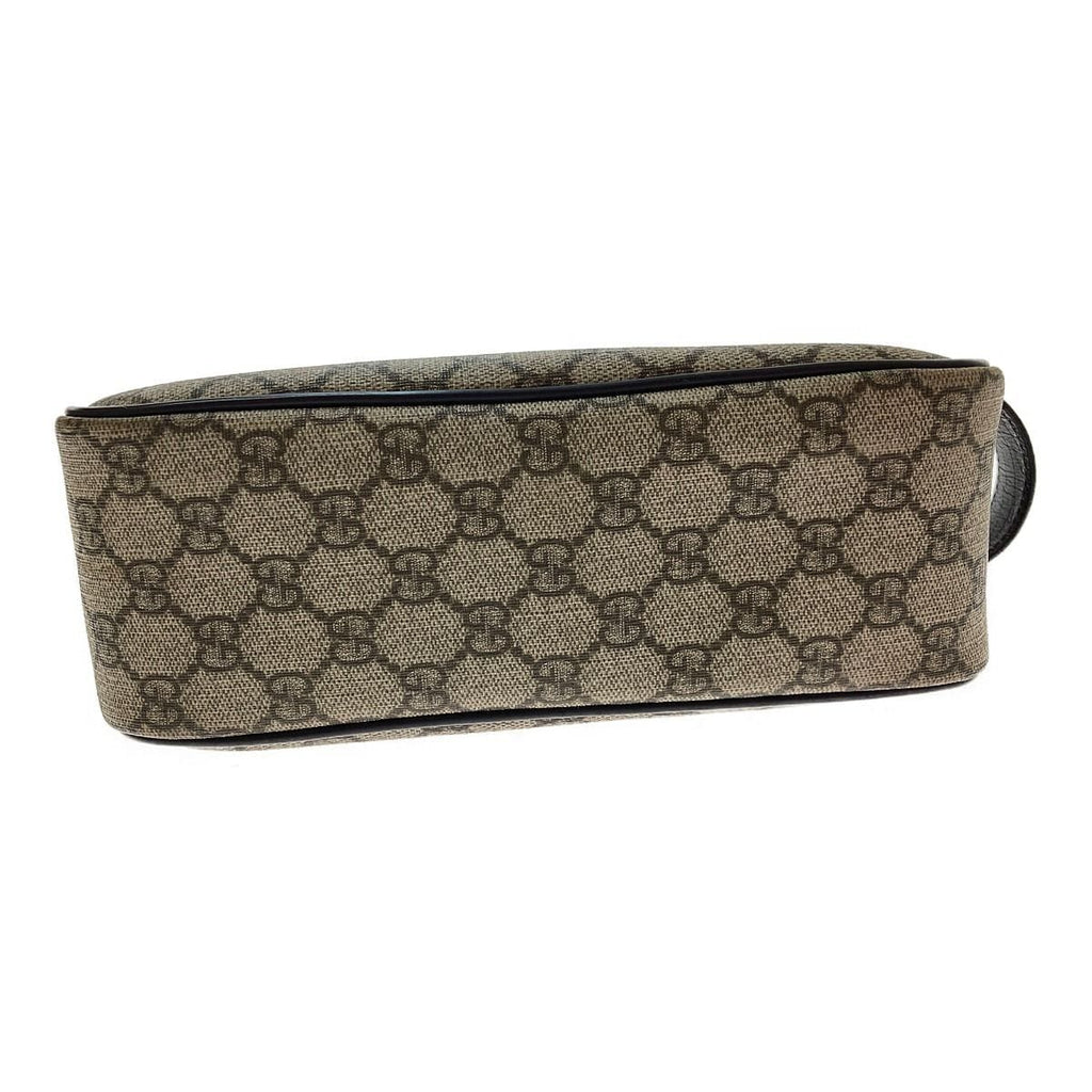 Gucci Second Bag GG Supreme Leather Coating Beige Brown — view 5
