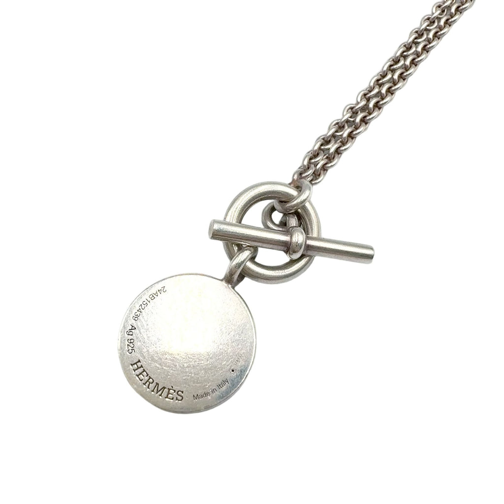 Hermes Amulet Series Exlibris Silver Necklace — view 2