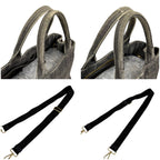Prada Canapa SS 2-Way Mini Tote Shoulder Bag Denim Canvas Black — view 8
