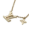 Louis Vuitton LV Iconic Enamel Gold White Necklace