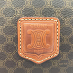 Celine Tote Bag Macadam Pattern Internal Peeling Mc96 Brown — view 3