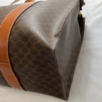Celine Tote Bag Macadam Pattern Internal Peeling Mc96 Brown — view 6