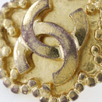 Chanel Vintage Gold Plated 96 a 17.4 g Earrings — view 6