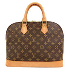 Louis Vuitton Alma Handbag Monogram Canvas
