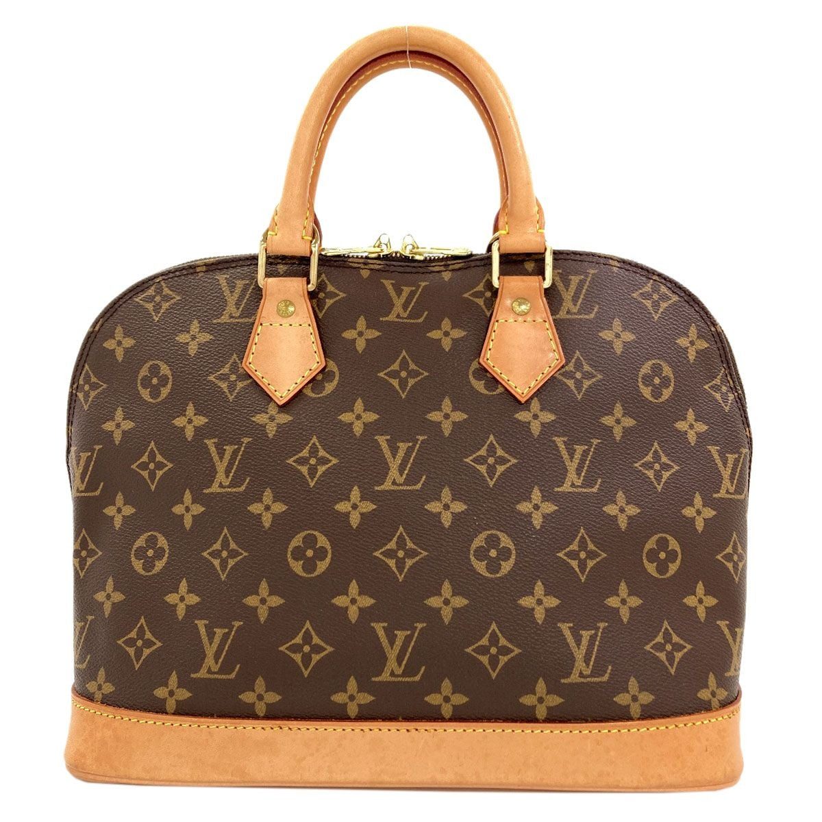 Louis Vuitton Alma Handbag Monogram Canvas