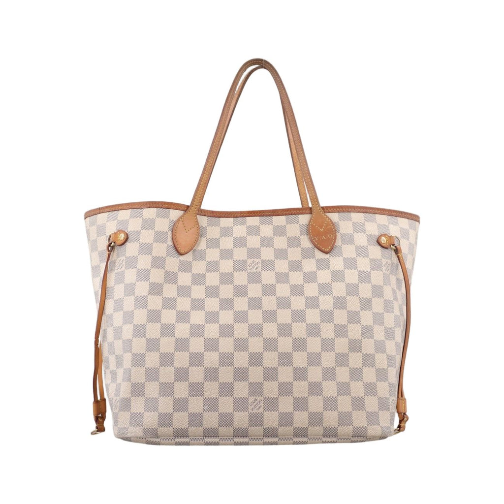 Louis Vuitton Neverfull MM Azur Damier Canvas