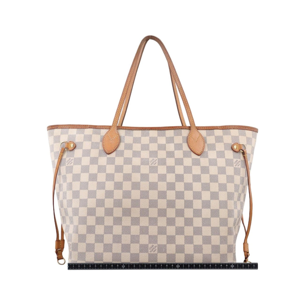 Louis Vuitton Neverfull MM Azur Damier Canvas — view 2