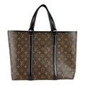 Louis Vuitton Shoulder Bag Monogram Macassar Weekend Tote PM