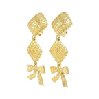 Chanel Vintage Earrings Gold — view 2