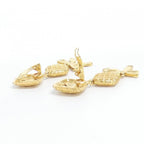 Chanel Vintage Earrings Gold — view 4