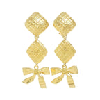 Chanel Vintage Earrings Gold