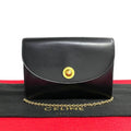 Celine Star Ball Logo Hardware Leather Chain Mini