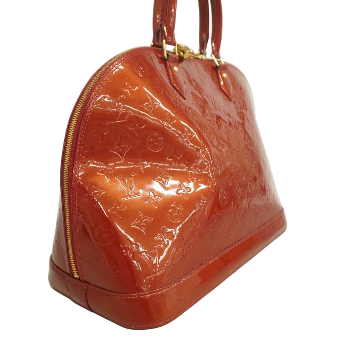 Louis Vuitton Handbag Vernis Alma GM Pomme D'amour — view 2